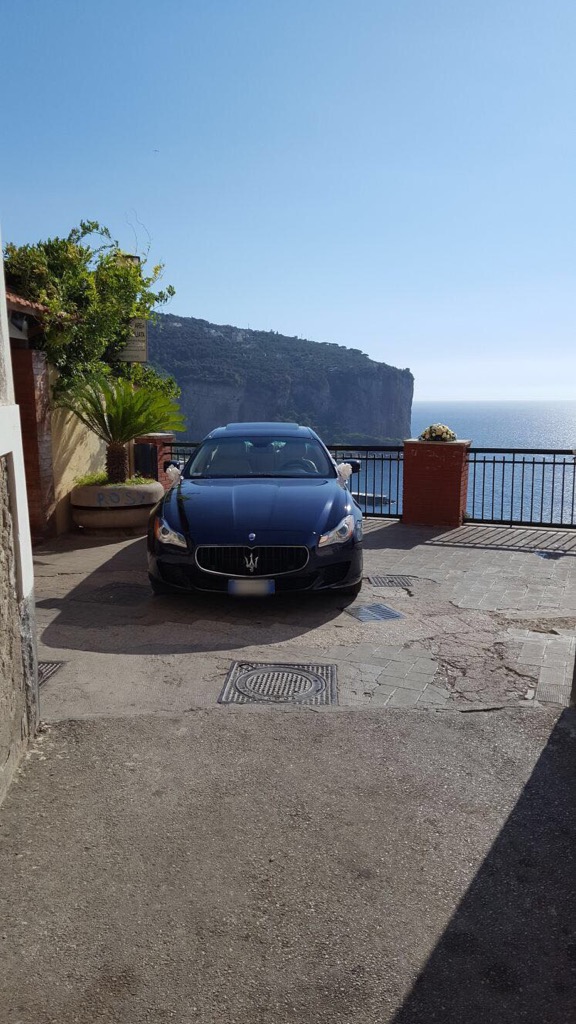 auto sposi Napoli | Maserati Q4 | auto matrimoni